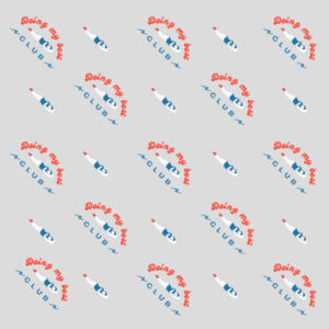 Doing My Best Club Repeat Bandana Design